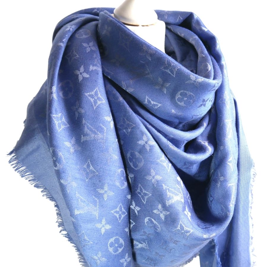 Louis Vuitton Schals aus Seide - Blau - 32134455
